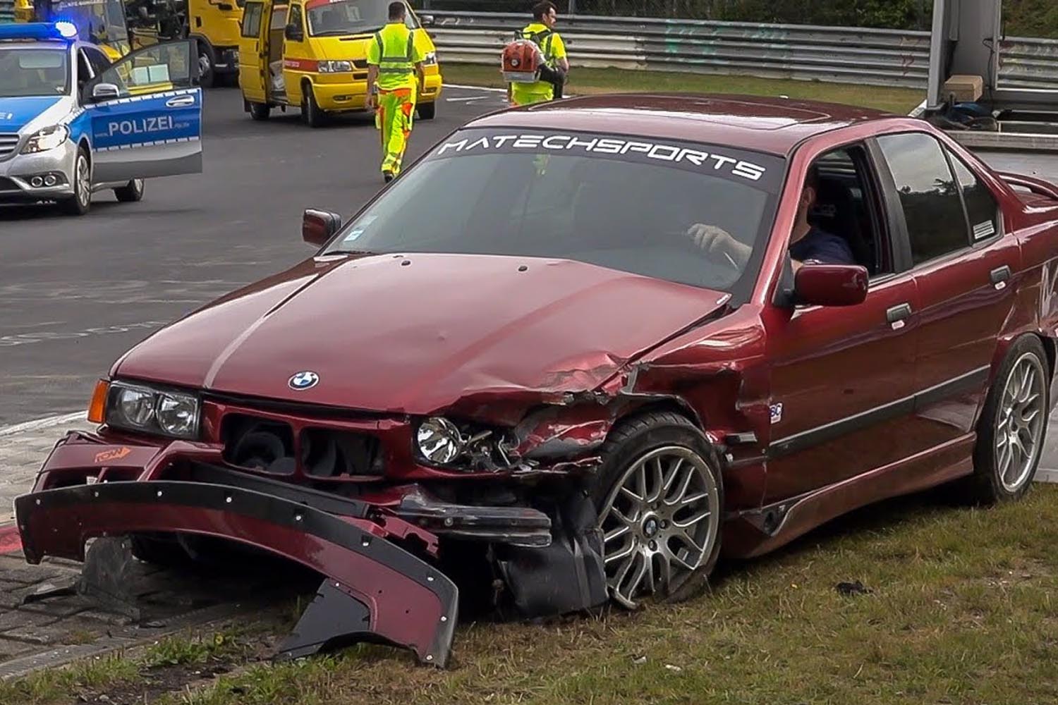 Ropik módjára törnek a BMW-k a legendásan nehéz német pályán